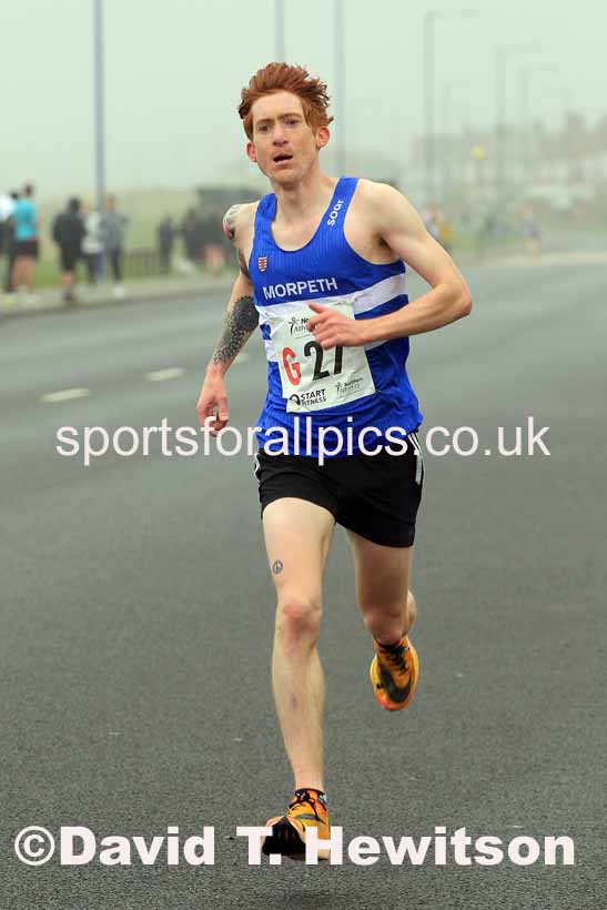 Senior mens 12 Stage 2023 Northern Mens 12 stage and Womens 6 Stage Relays and Young Athletes, Redcar. Photo: David T. Hewitson/Sports for All Pics